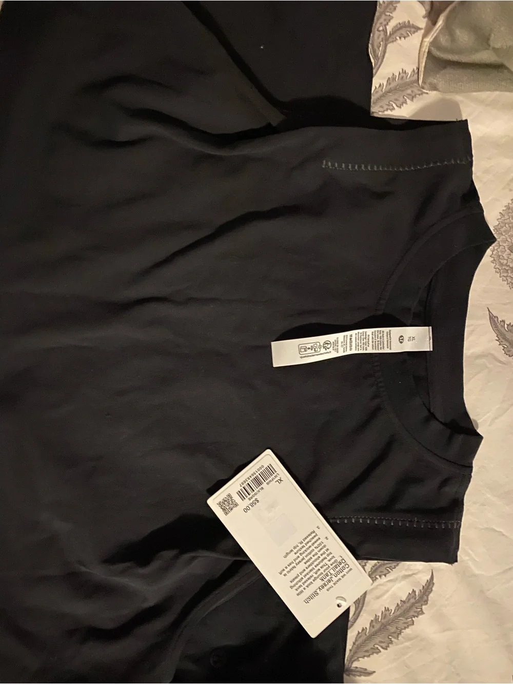 lululemon athletica Black Sleeveless Crew Tank